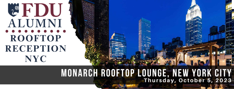 FDU Alumni Rooftop Reception NYC Monarch Rooftop Lounge