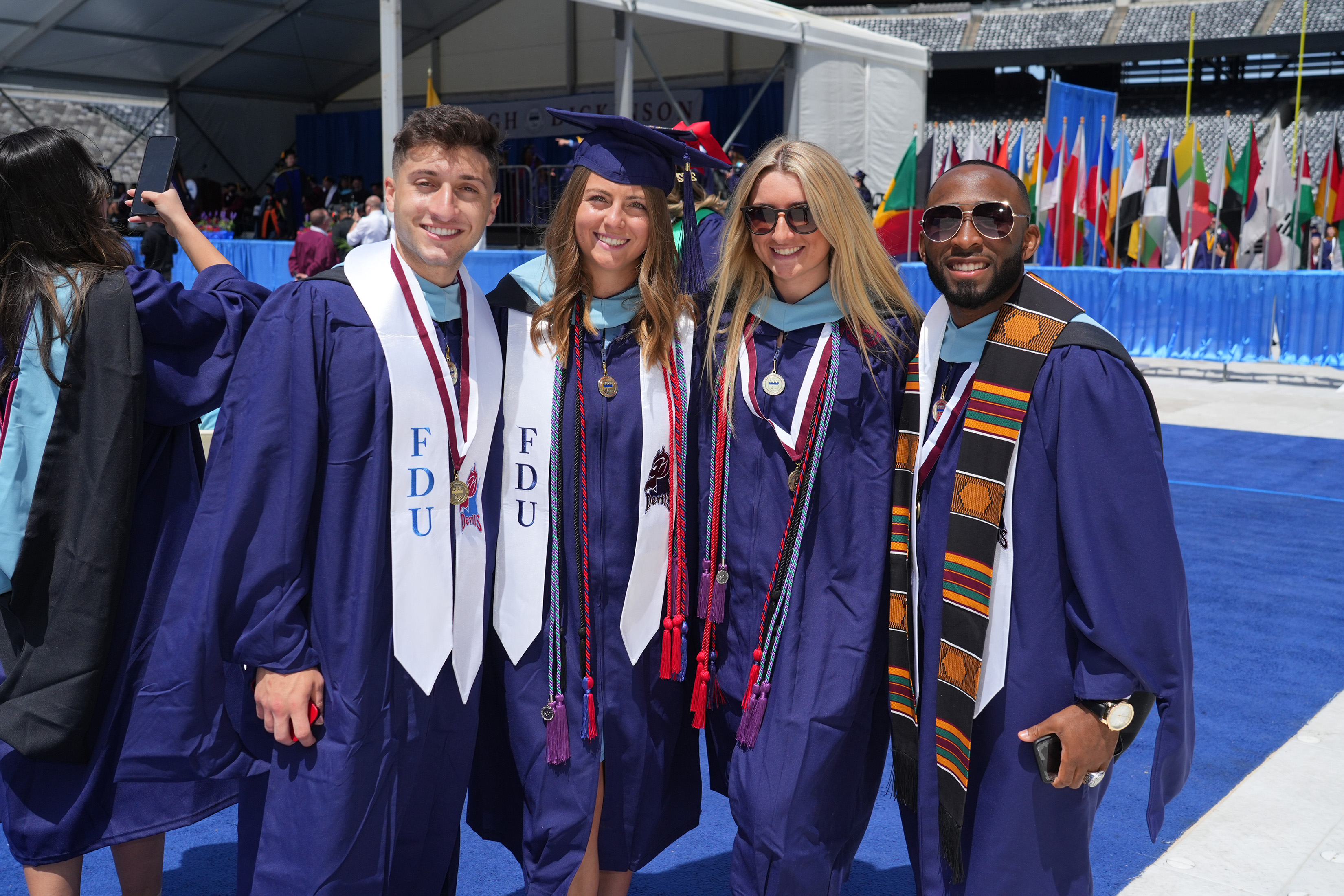 FDU Students at Commencement